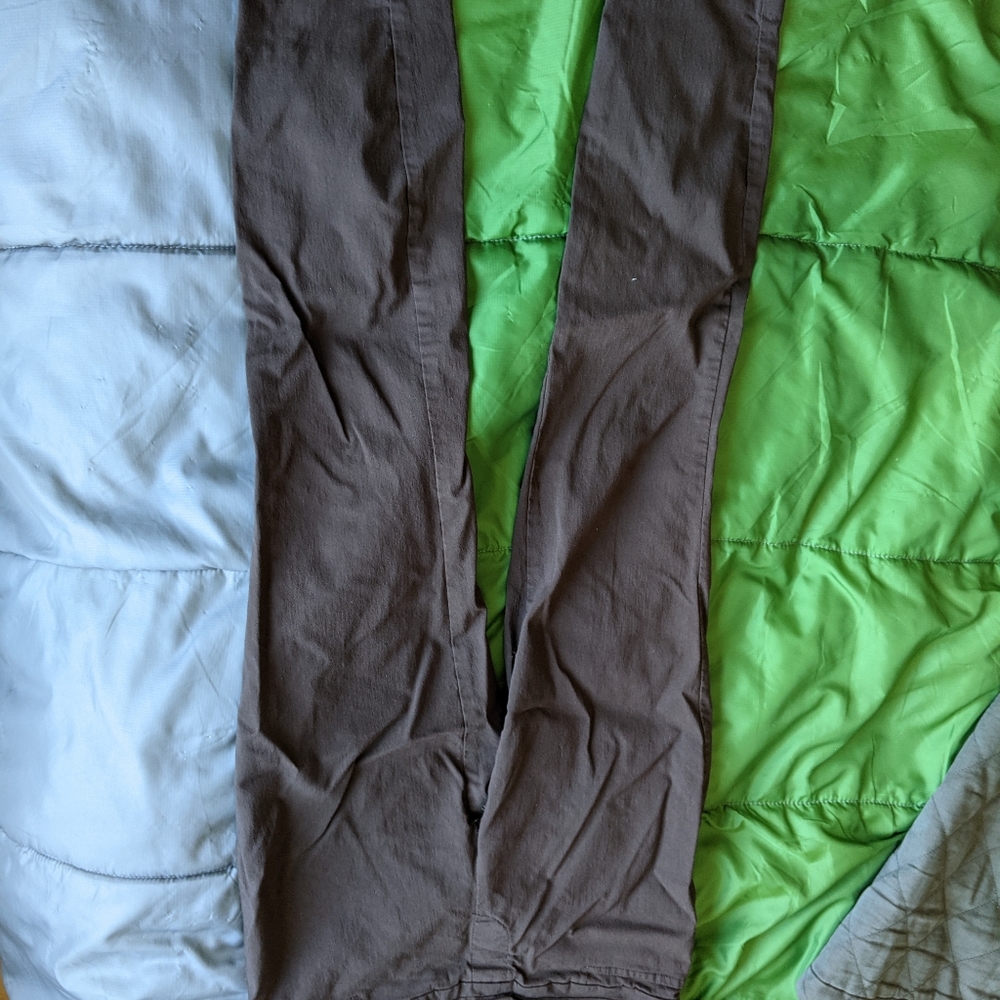 Stretchy business pants.